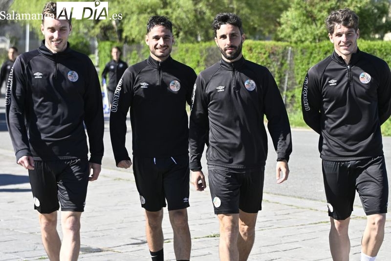 El Salamanca UDS inicia la misión Tordesillas con el grupo al completo... salvo el reaparecido Martín Galván