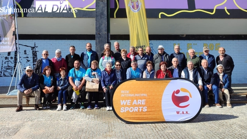 Vilvestre participa en Freixo en el Encuentro Ibérico del Deporte para Mayores