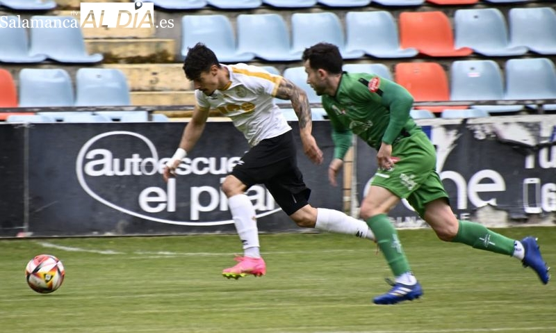 Caramelo, expulsado en el final del Salamanca UDS - Astorga de acuerdo al acta arbitral