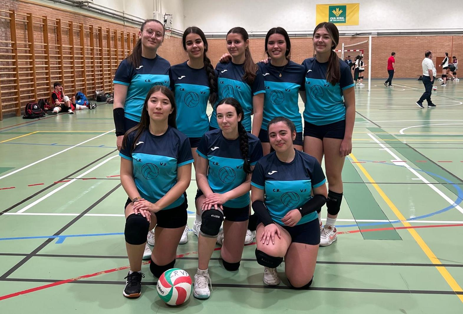 El voleibol femenino mirobrigense logra un histórico doblete de títulos en los Juegos Escolares