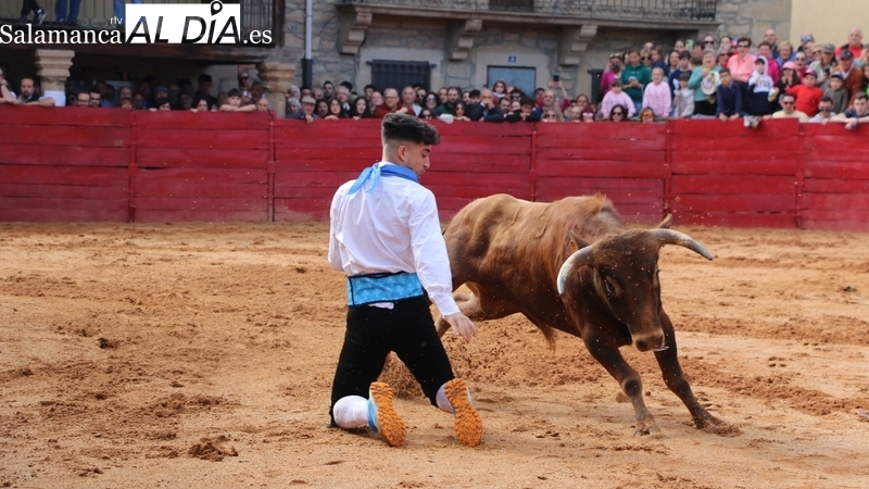Excelente exhibición de recortes en Yecla de Yeltes