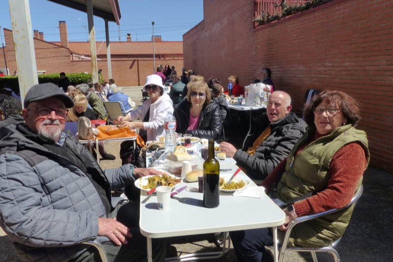  Villoria dice adiós a las Fiestas del Voto con una gran paellada