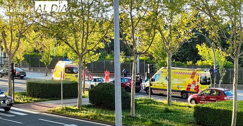 Dos personas heridas en un atropello en la avenida Vicente del Bosque