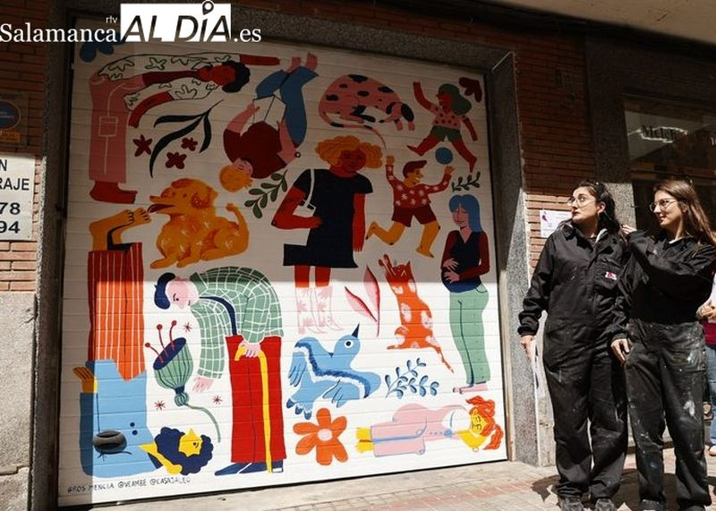 El Ayuntamiento de Salamanca colabora con 5.000 euros en la XIV Galería Urbana del Barrio del Oeste