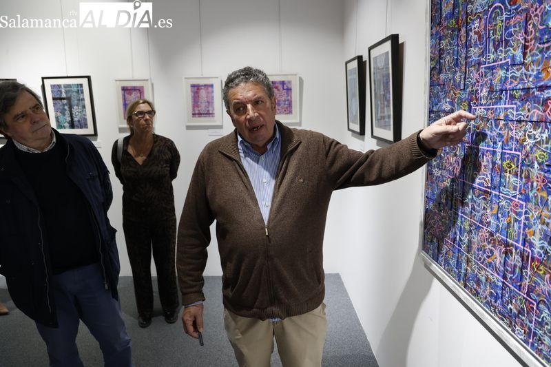 Los cuadros de Carlos García Medina rinden homenaje a las tradiciones salmantinas en el Casino