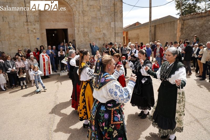 Bailes charros en Doñinos de Salamanca para iniciar las Fiestas de San Marcos