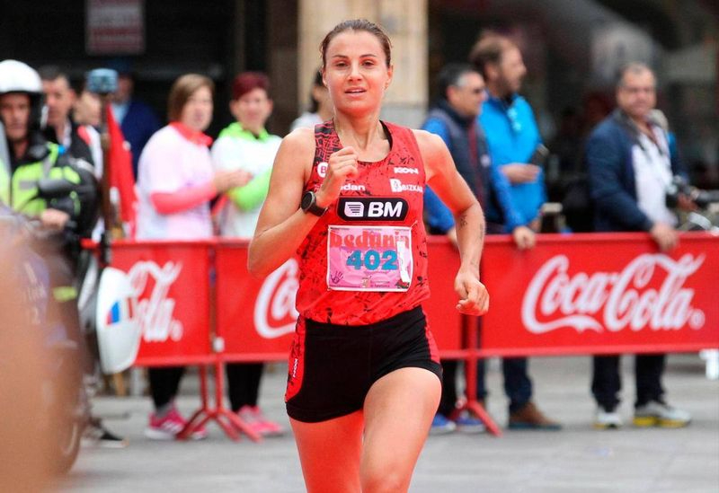 Gema Martín Borgas, triple campeona de España de 10 km en ruta