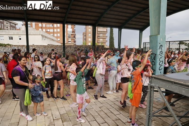 Chispa de Color reúne a más de 150 niños y jóvenes de Salamanca
