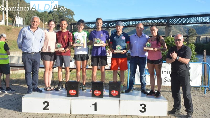 Más de 120 atletas disputan el II Trail Camino de Hierro desde La Fregeneda a Vega Terrón