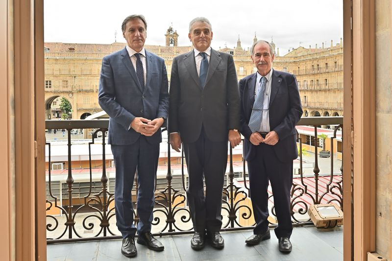 El embajador de Italia visita Salamanca 
