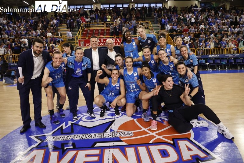 El Perfumerías Avenida recurre a la épica para plantarse en la final de Liga  contra el Valencia a costa del Uni Girona de Íñiguez (82-51)