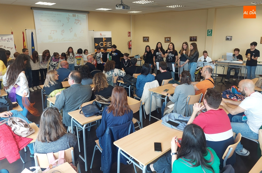 75 docentes de Música de toda Castilla y León toman parte en un Encuentro en Ciudad Rodrigo