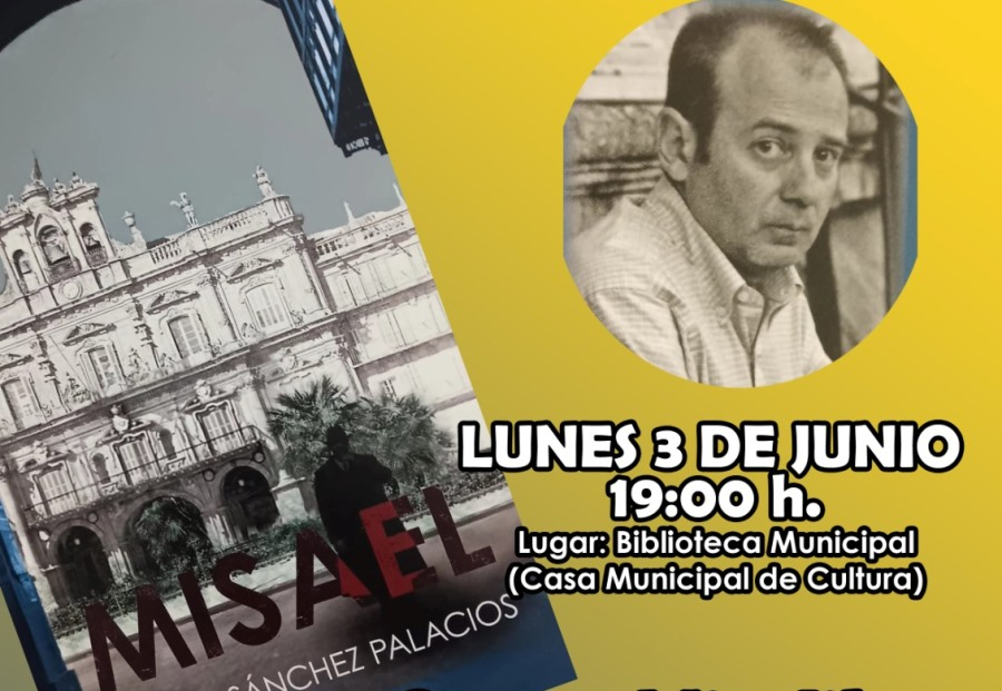 Andrés Sánchez Palacios presentará el lunes en Mirolibro su novela ‘Misael’