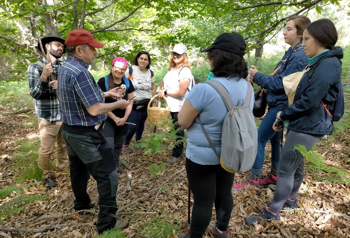 Monsagro disfruta de una jornada micológica de la mano de la Diputación