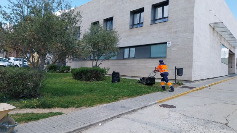 Parte de infraestructuras de la villa ducal en el mes de abril 