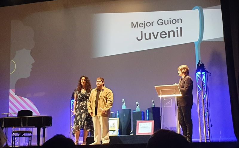El salmantino Andrés López Dueñas, premio al mejor guion juvenil en el Festival de Cine de La Almunia de Doña Godina