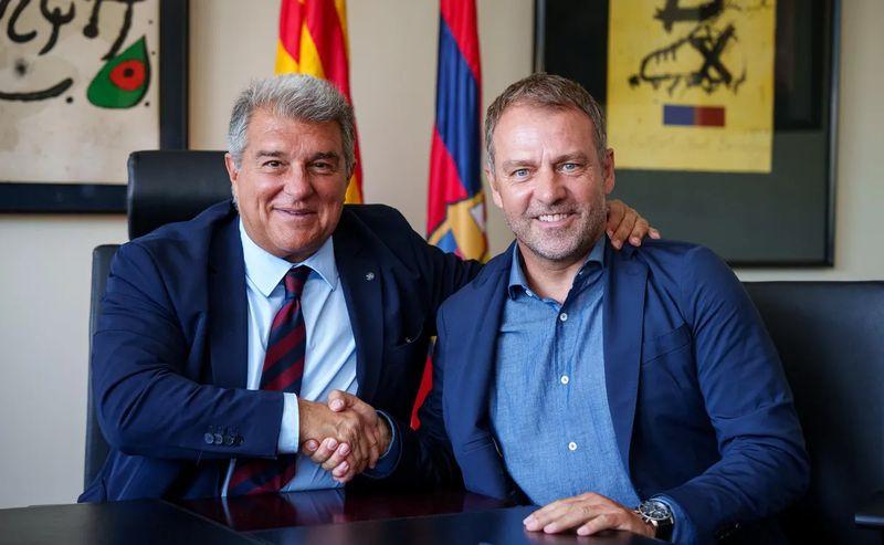 Hansi Flick, nuevo entrenador del Barça hasta 2026