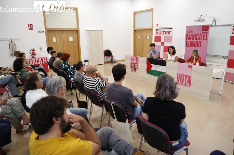 Sumar arranca la campaña electoral del 9J en Salamanca