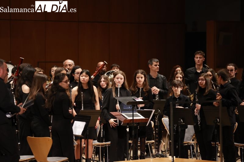 Concierto de fin de curso de las bandas del Conservatorio Profesional de Salamanca