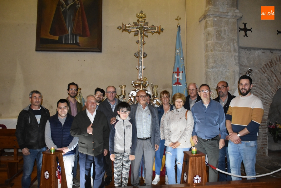 Recala en Ciudad Rodrigo el Lignum Crucis de la Vera Cruz dentro de una gira por la provincia