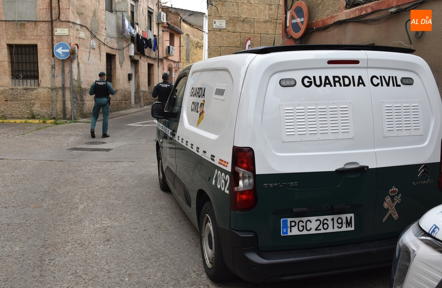 La Guardia Civil lleva a cabo una amplia redada en varios puntos de Ciudad Rodrigo