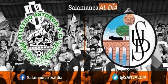 Así hemos vivido el Astorga - Salamanca UDS de la ida en la primera ronda de playoff