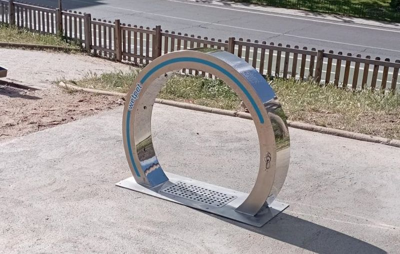 Salamanca estrena tres duchas para perros