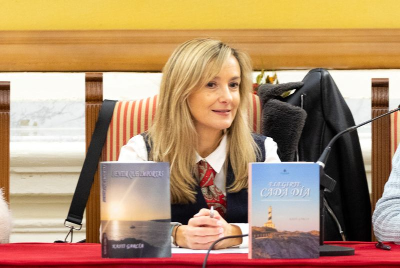 Kasti García presenta en Béjar su último libro, Elegirte cada día