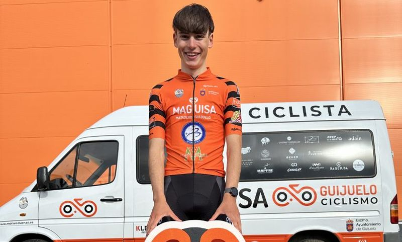 El ciclista salmantino convocado por la selección nacional juvenil