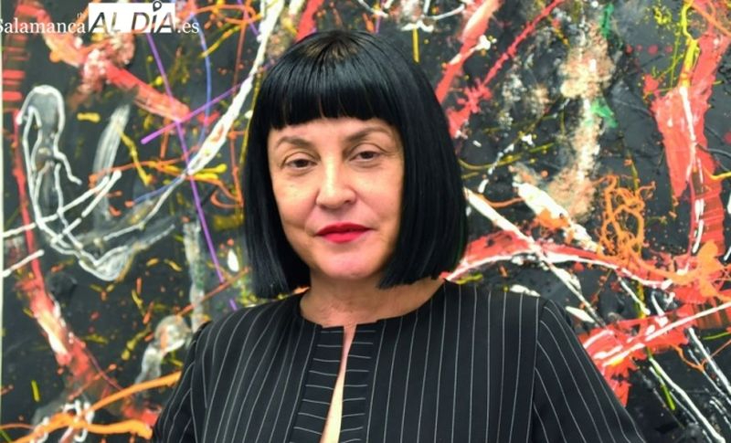 Fely Campo, en la pasarela de la segunda edición de Espacio Moda Castilla y León