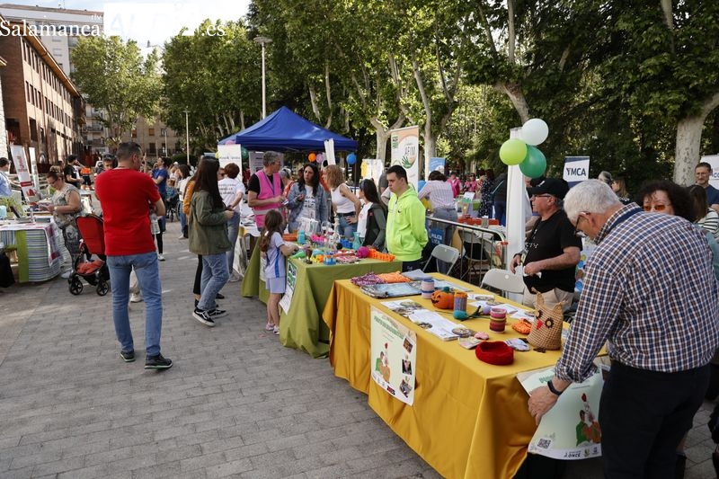 Salamanca nos movemos reúne en la Alamedilla a una treintena de entidades de voluntariado