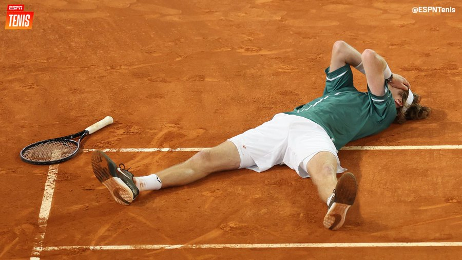 Rublev conquista la tierra del Mutua Madrid Open en la final ante Auger-Aliassime