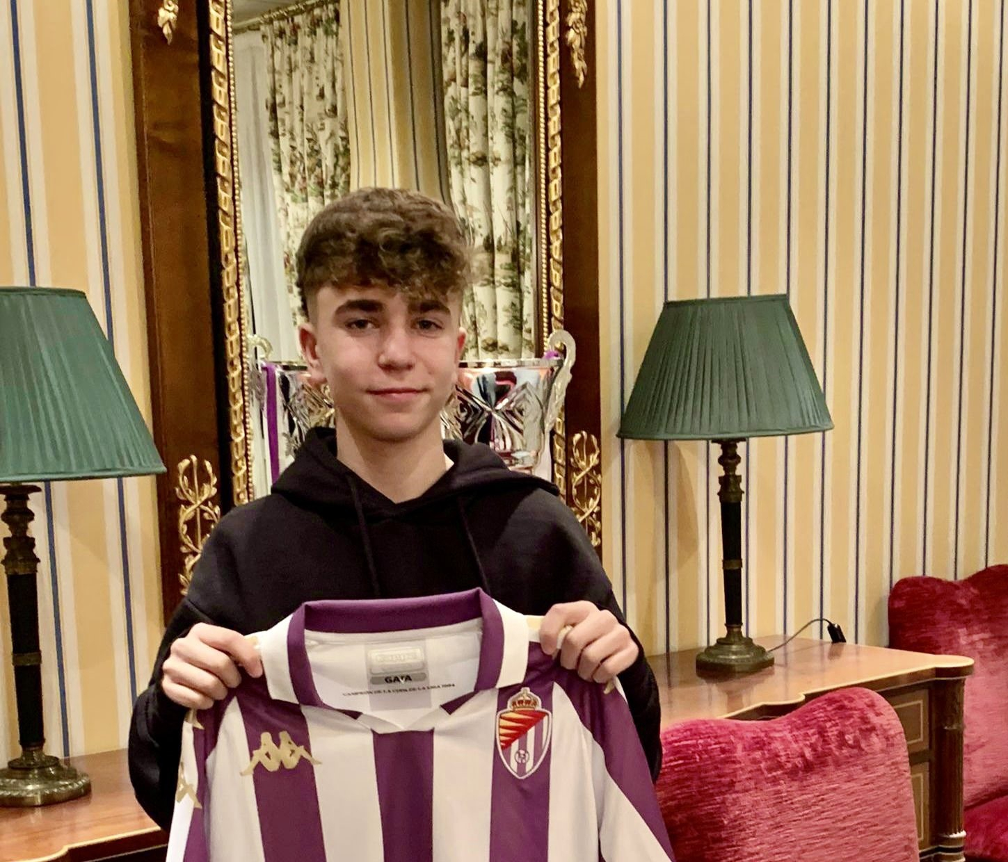 Dani Sancho, de la cantera del Salamanca UDS, ficha por el Real Valladolid