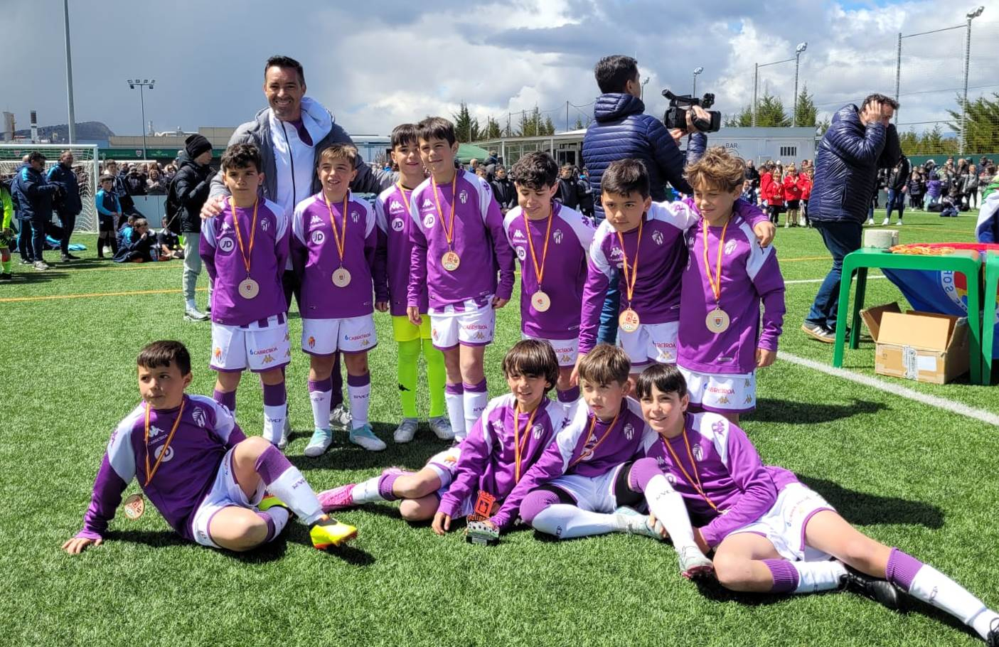 Juan Benito marca 5 goles con la camiseta del Real Valladolid