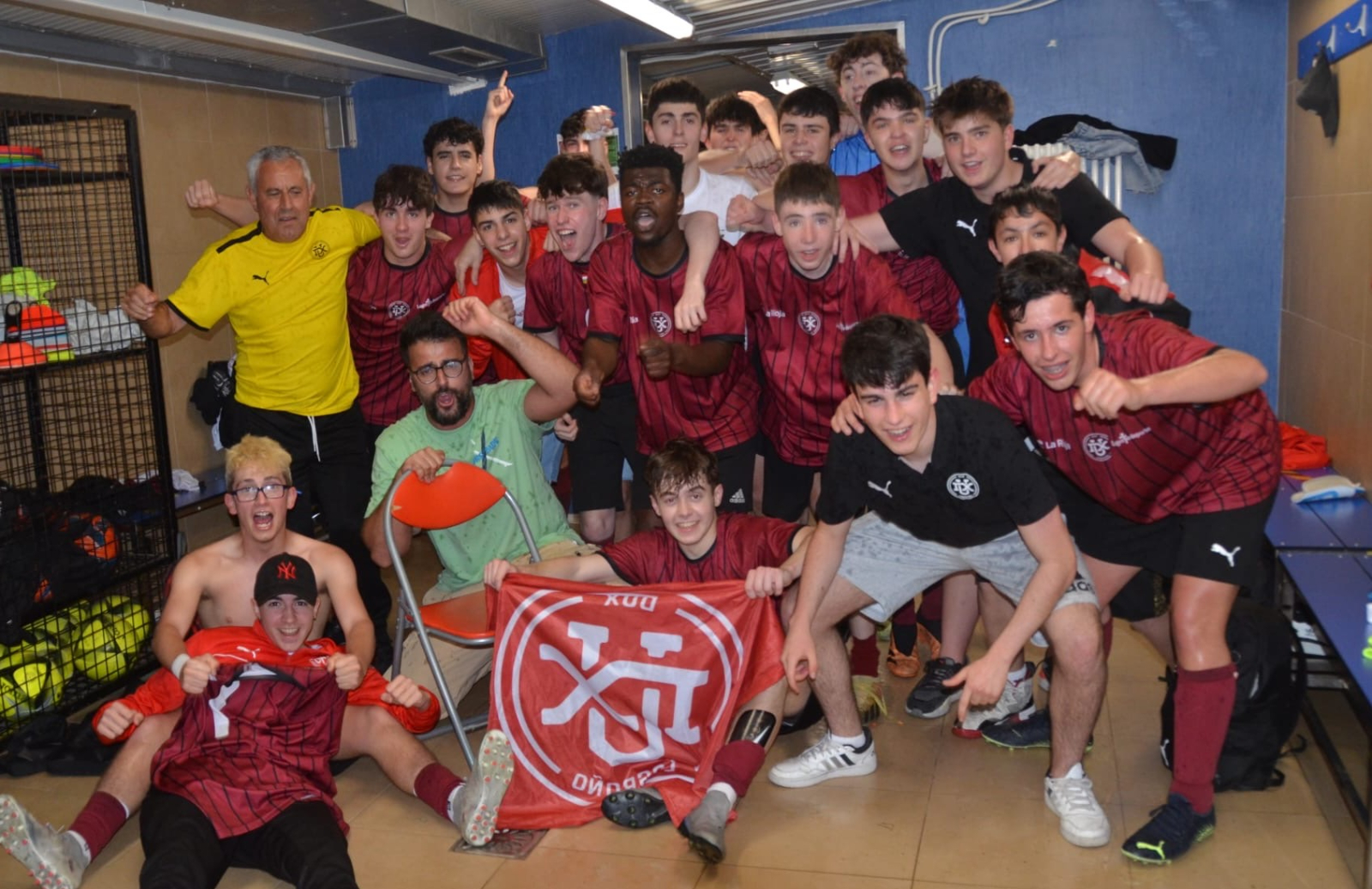 Sergio González Centeno se proclama campeón de Liga con el Juvenil del DUX Logroño