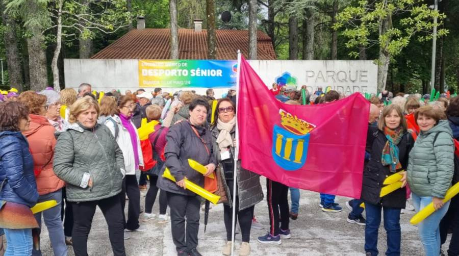 Alrededor de 30 mirobrigenses toman parte en el Encuentro Ibérico de Deporte de Guarda