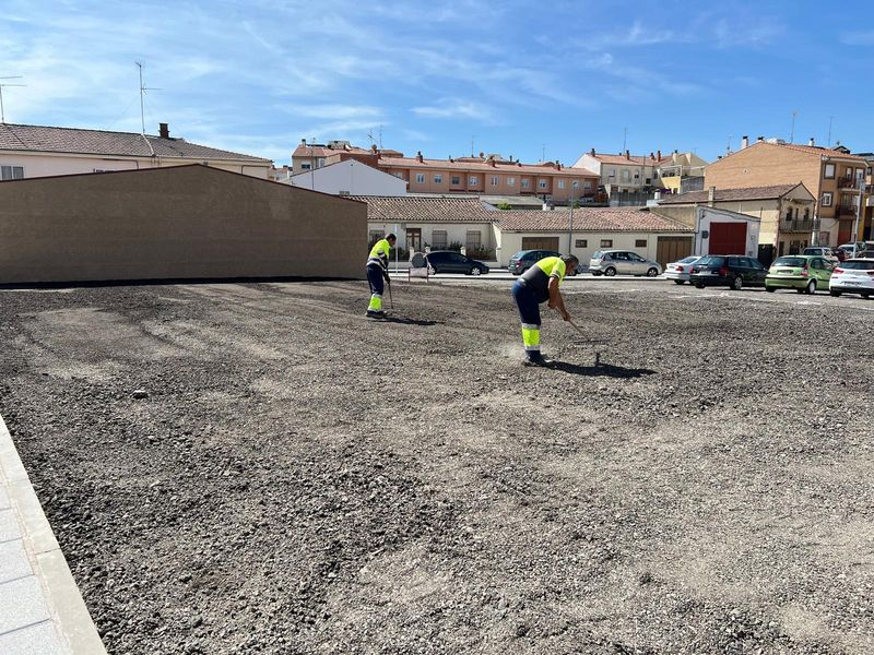 Una docena de nuevas plazas de aparcamiento público en Carbajosa