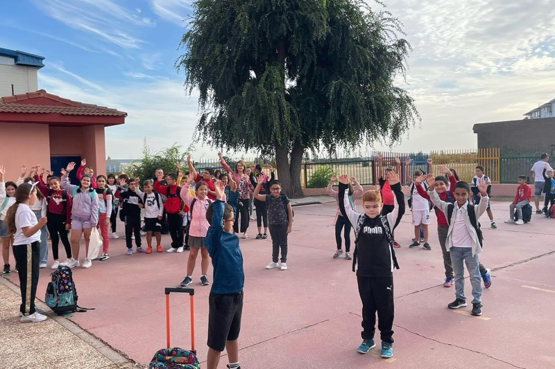 El arreglo del patio del CEIP Severiano Montero, ganador en la votación de los Presupuestos Participativos 2023