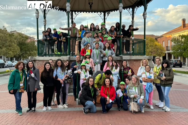 Una treintena de escolares de toda España conviven en Peñaranda a través de ‘Fabricando Ilusiones’ y el CEIP Severiano Montero