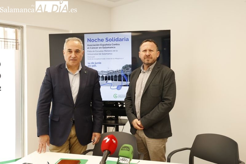 Salamanca acogerá la Noche Solidaria de la AECC el viernes 14 de junio