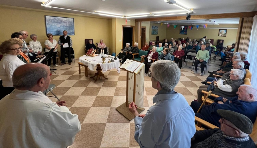 La Pastoral de la Salud conmemora la Pascua del Enfermo en la Residencia Caracillo