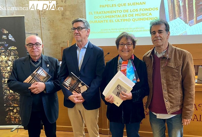 Promovido en Salamanca un libro sobre la actualidad de los archivos musicales de Iberoamérica