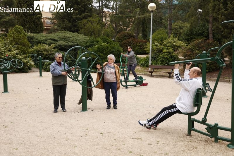 ¿Sabías que Salamanca cuenta con más de 20 parques con aparatos para hacer ejercicio físico?