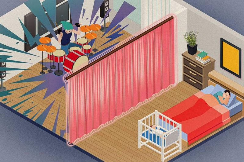 Nuevas telas supresoras de ruido para crear espacios tranquilos