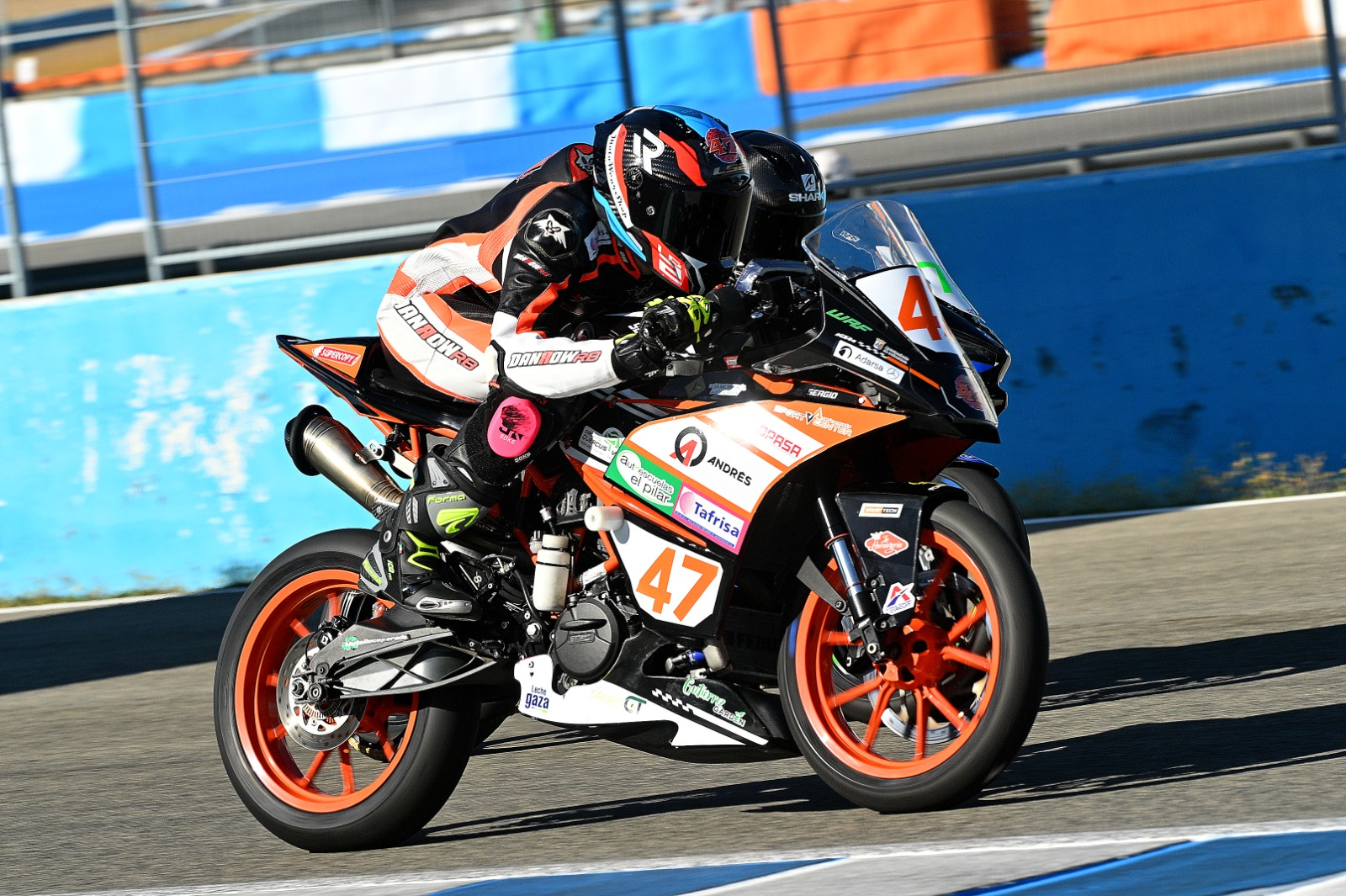 Sergio Verdugo se estrena en el Campeonato de España de Velocidad con buenas sensaciones y ensayando para 2025