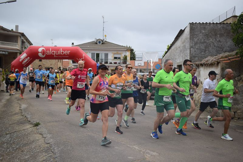 Alberto Bravo y Ester Rodríguez, los más rápidos en la VI Circuito Entre Encinas