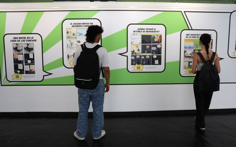 Ya puedes ver la primera exposición en Salamanca con comics elaborados con inteligencia artificial