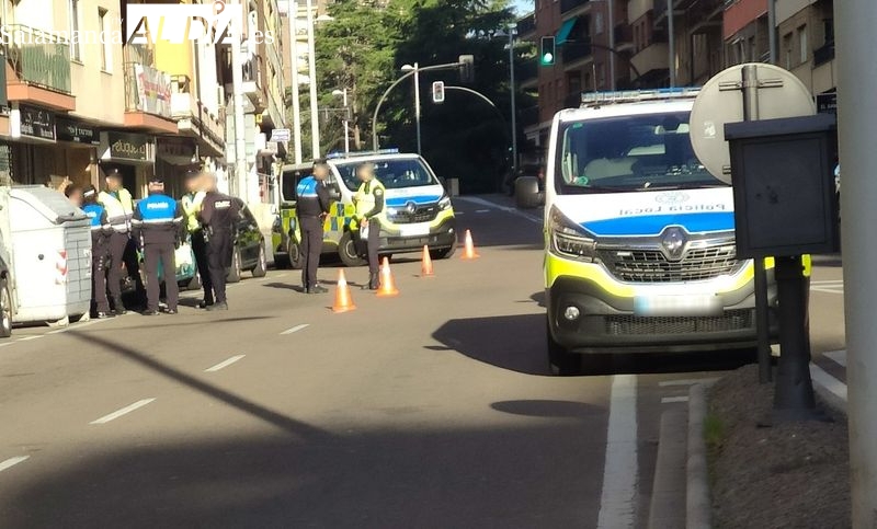 Violento asalto a un repartidor de comida rápida en Salamanca