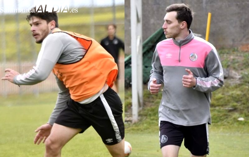 Amaro vuelve al grupo en el entrenamiento del Salamanca UDS y Fassani, al margen