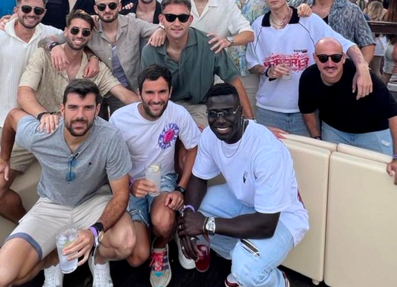 Los ex de Unionistas y Salamanca UDS que disfrutan un viaje a Ibiza por subir a Primera RFEF